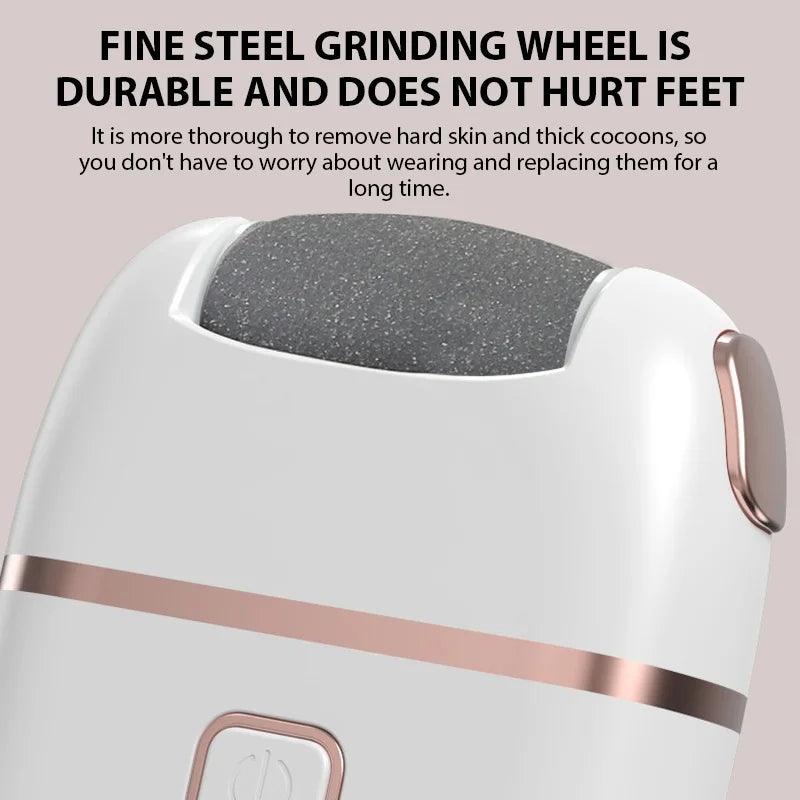 Rechargeable Electric Foot Grinder Dead Skin Remover Calluses Feet Scrubber Electric Foot File Dry Dead Cracked Foot Care Repair