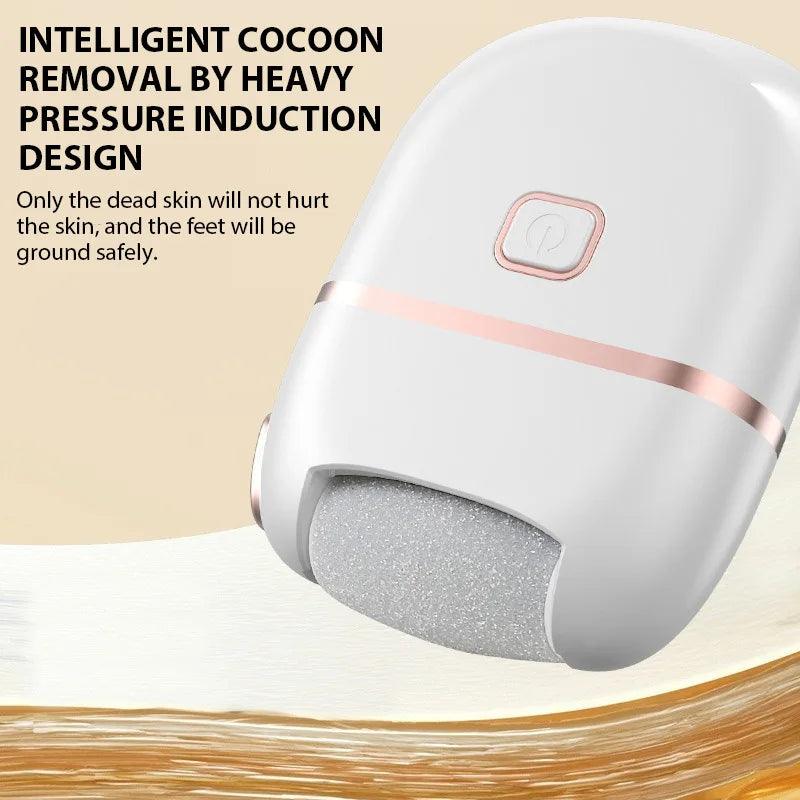 Rechargeable Electric Foot Grinder Dead Skin Remover Calluses Feet Scrubber Electric Foot File Dry Dead Cracked Foot Care Repair